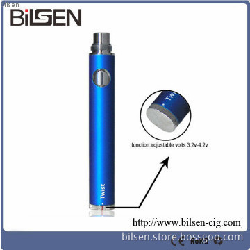 2014 hot selling e cig electronic cigarette  evod twist battery